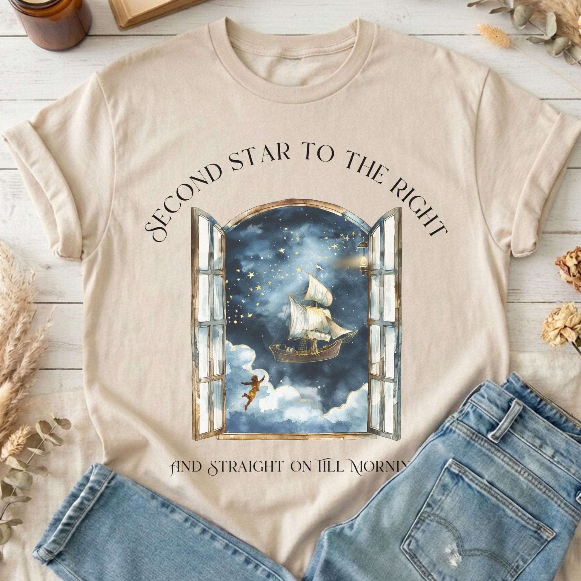 T-Shirts Sand / S Design 284 T-Shirt The Mystic Eden