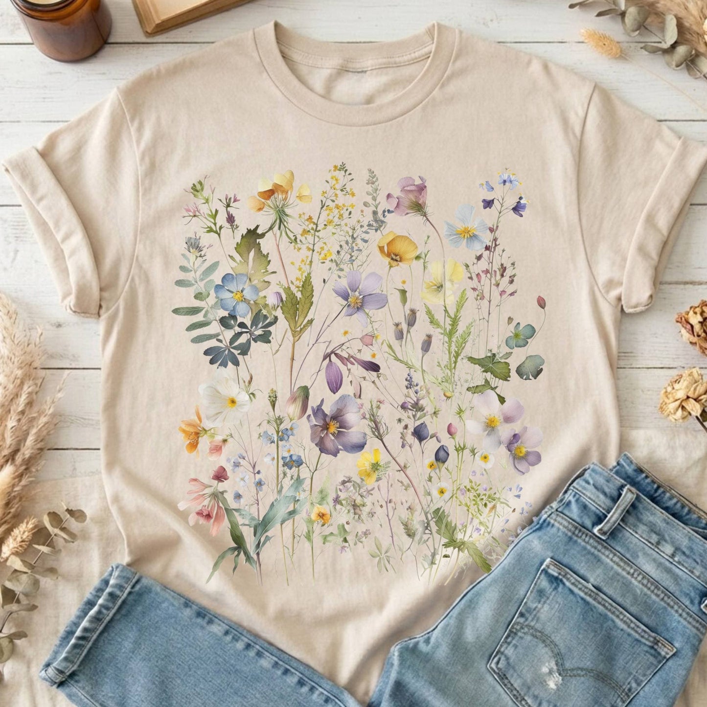 T-Shirts Sand / S Design 38 T-Shirt The Mystic Eden