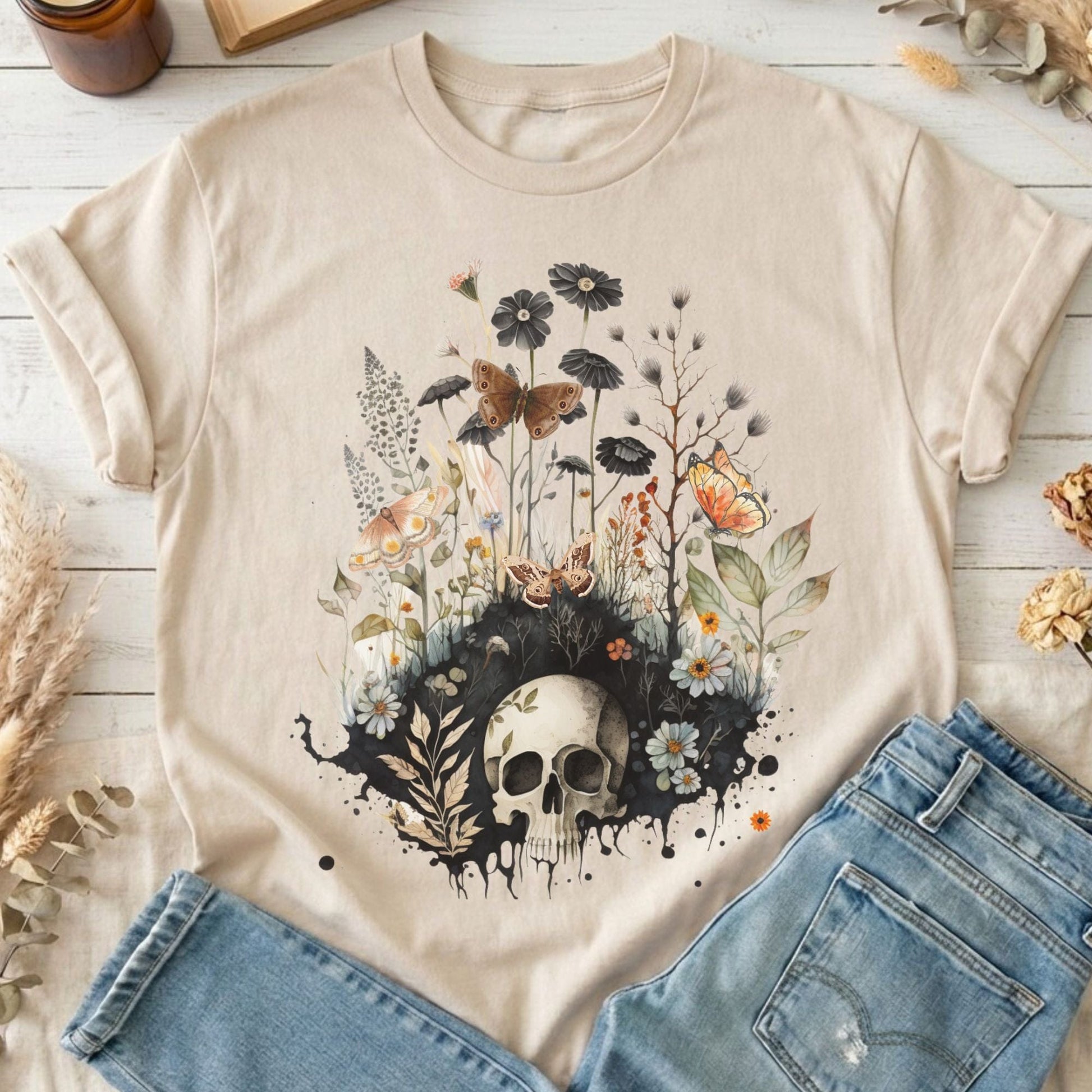T-Shirts Sand / S Design 42 T-Shirt The Mystic Eden