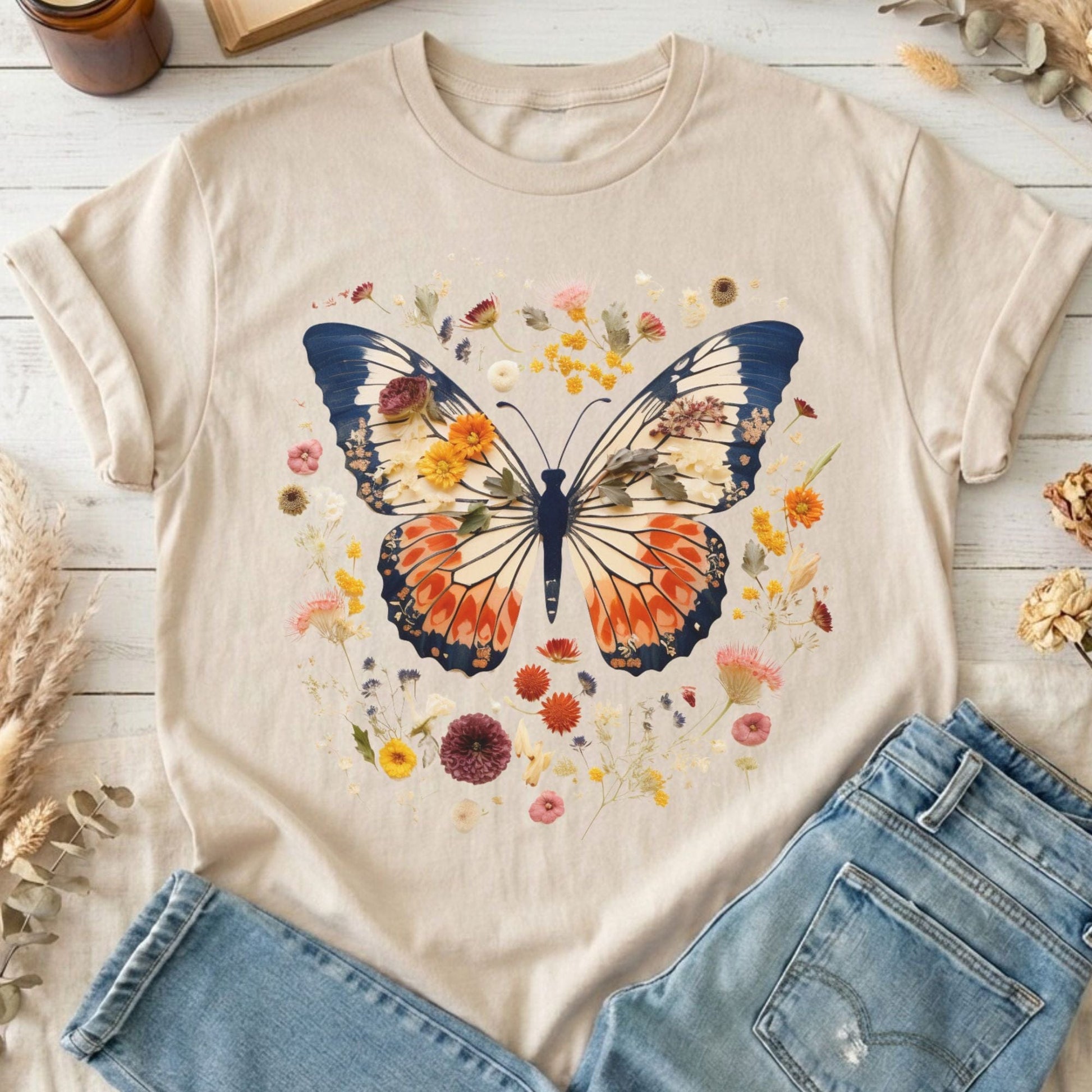 T-Shirts Sand / S Design 54 T-Shirt The Mystic Eden