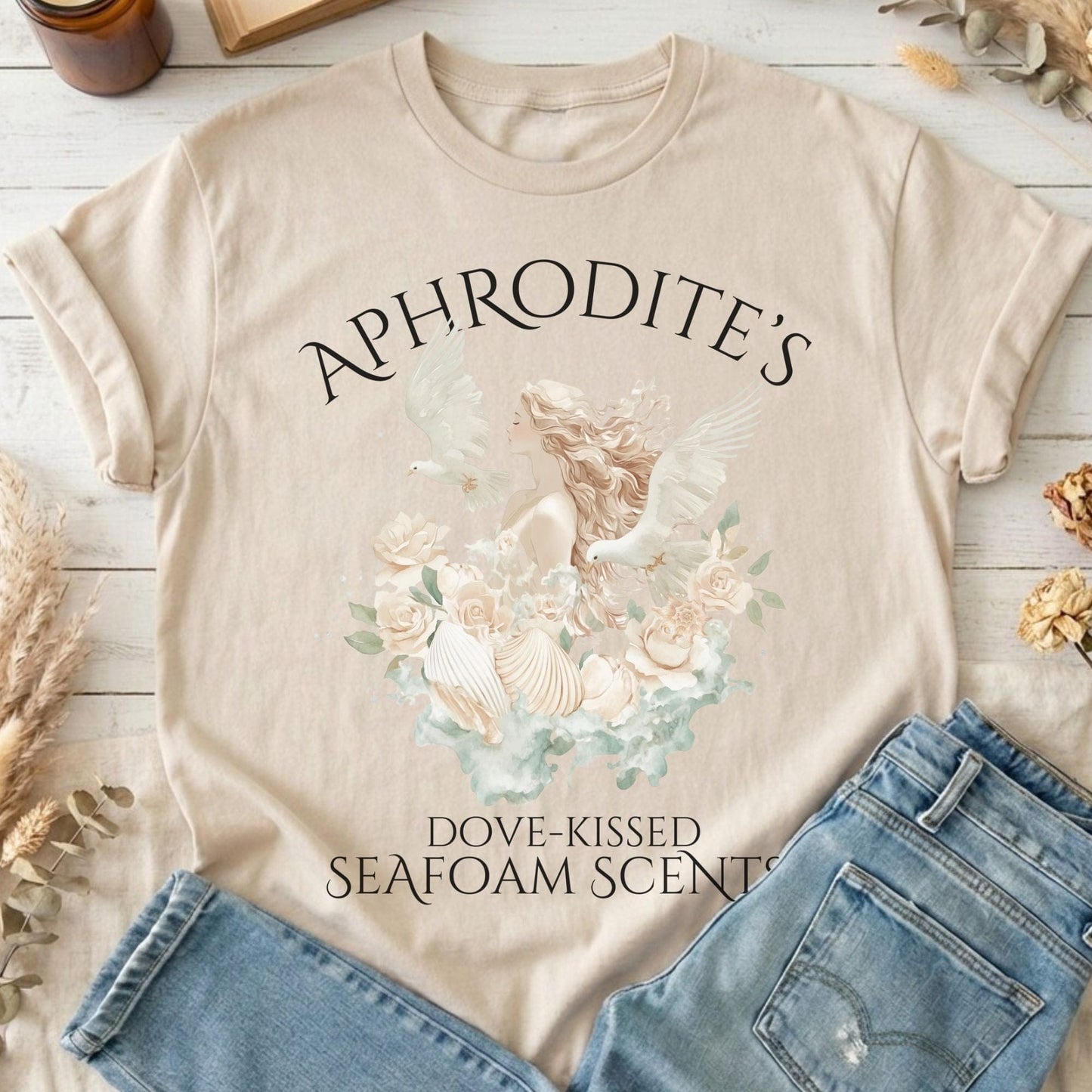 T-Shirts Sand / S Design 96 T-Shirt The Mystic Eden