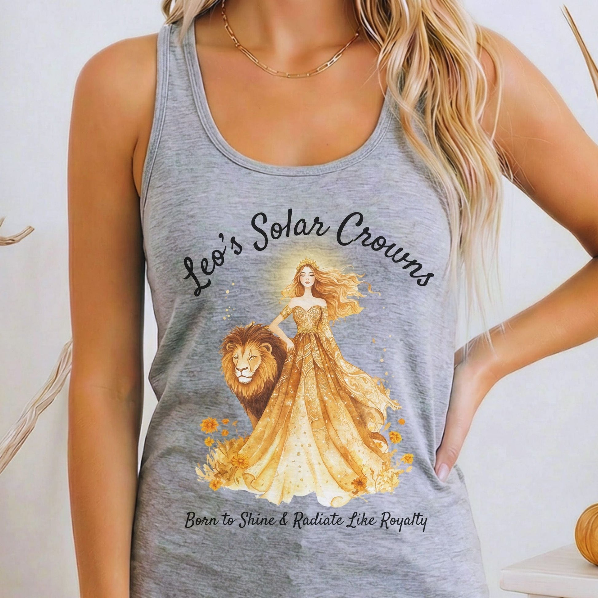 Tank Top Heather Grey / XS Design 154 Tank Top The Mystic Eden