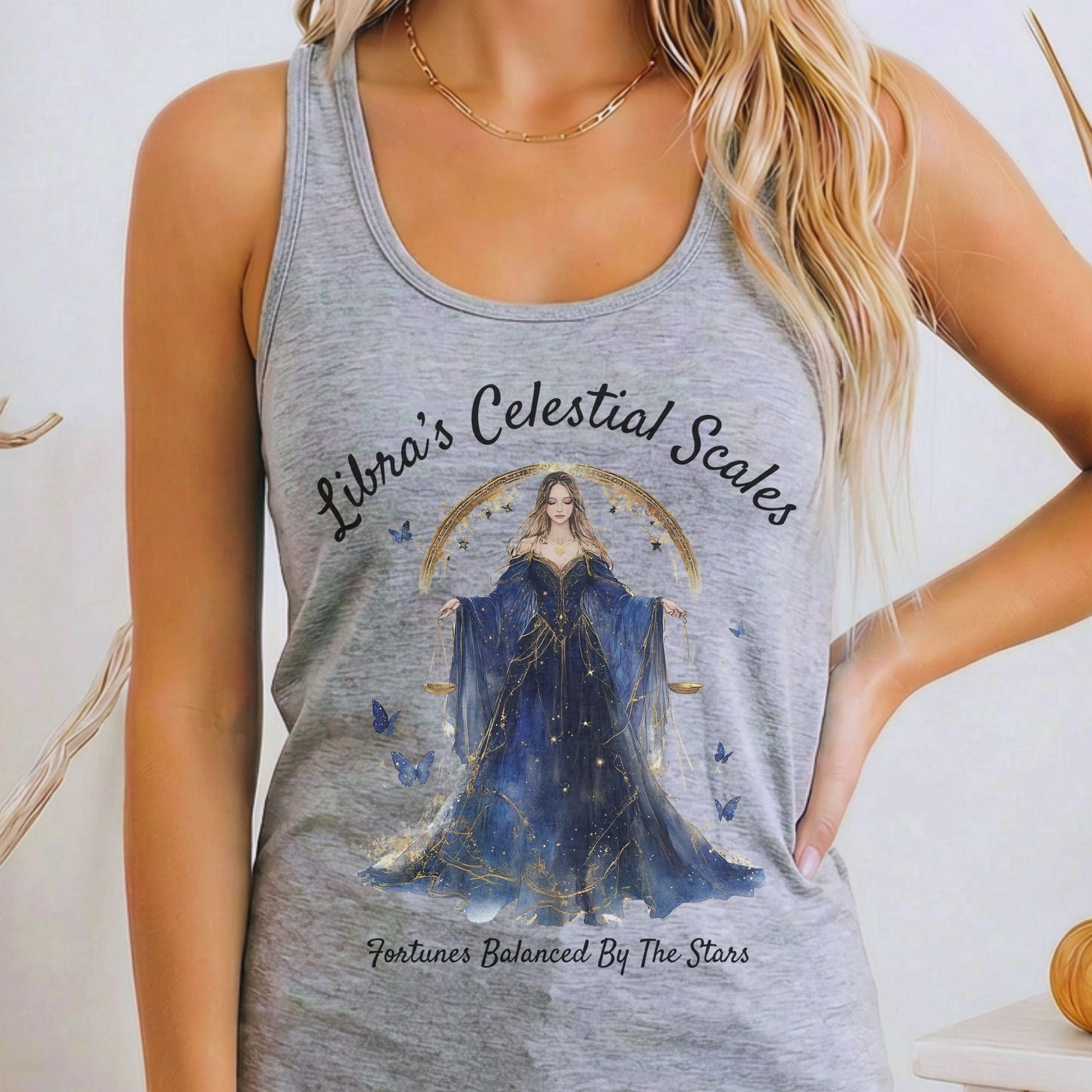 Tank Top Heather Grey / XS Design 158 Tank Top The Mystic Eden