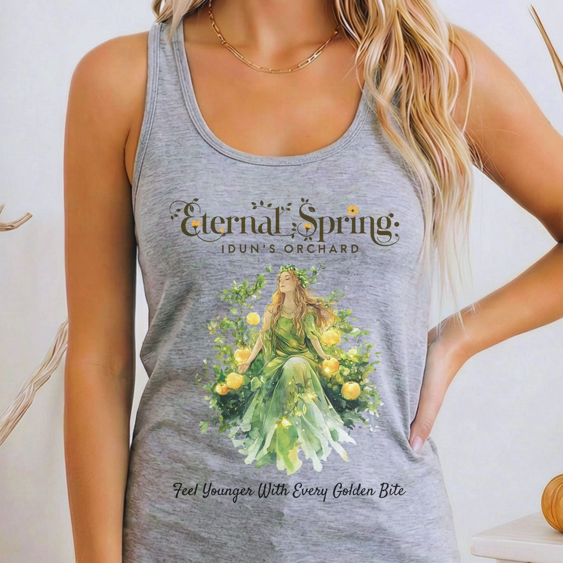 Tank Top Heather Grey / XS Design 165 Tank Top The Mystic Eden