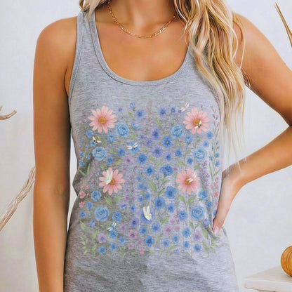 Tank Top Heather Grey / XS Design 228 Tank Top The Mystic Eden