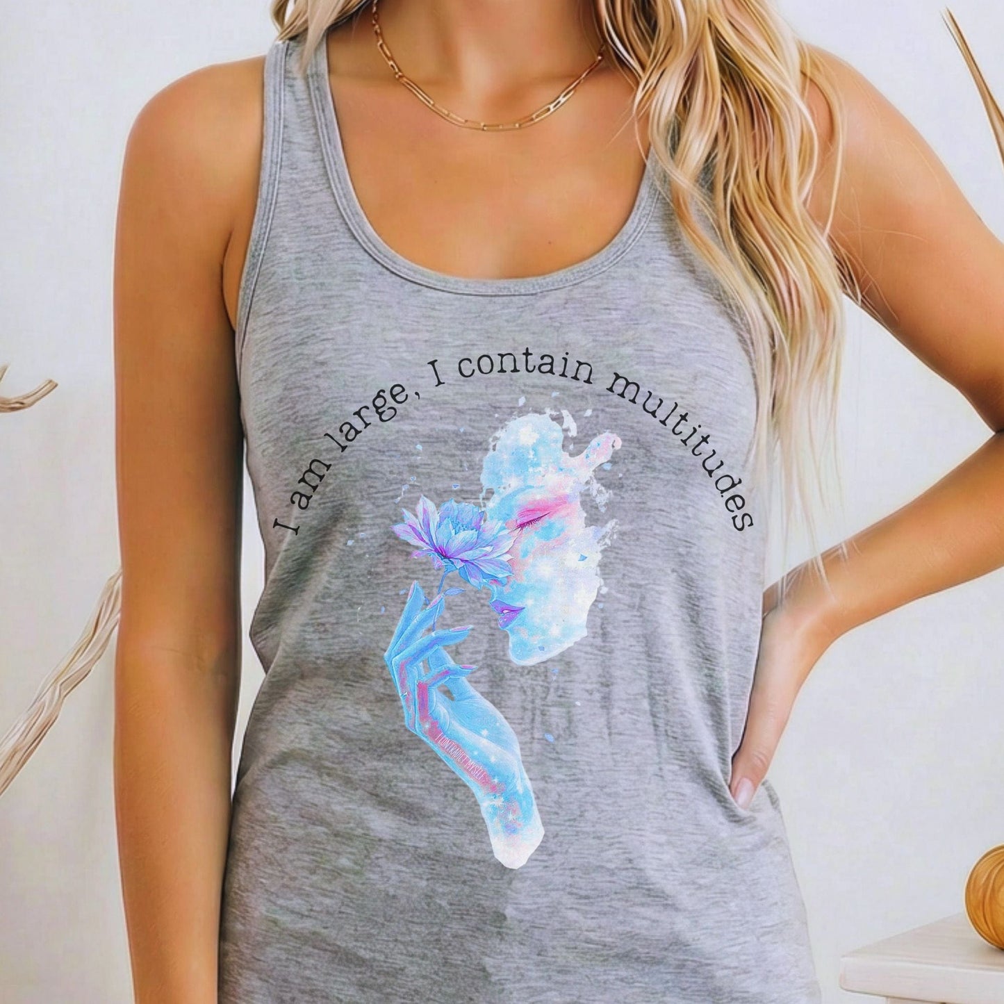 Tank Top Heather Grey / XS Design 251 Tank Top The Mystic Eden