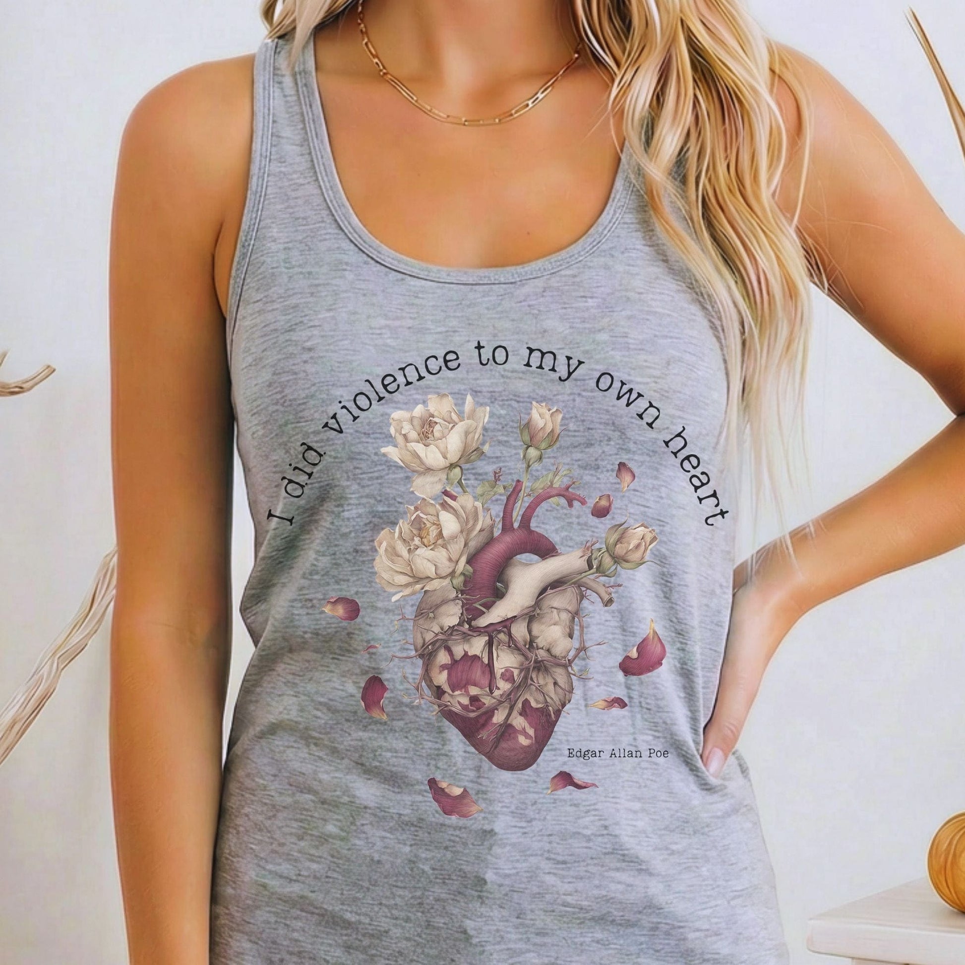 Tank Top Heather Grey / XS Design 252 Tank Top The Mystic Eden