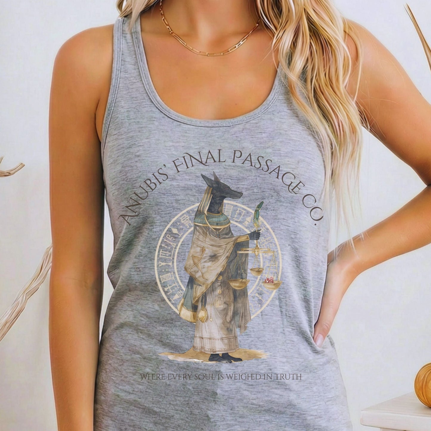 Tank Top Heather Grey / XS Design 261 Tank Top The Mystic Eden