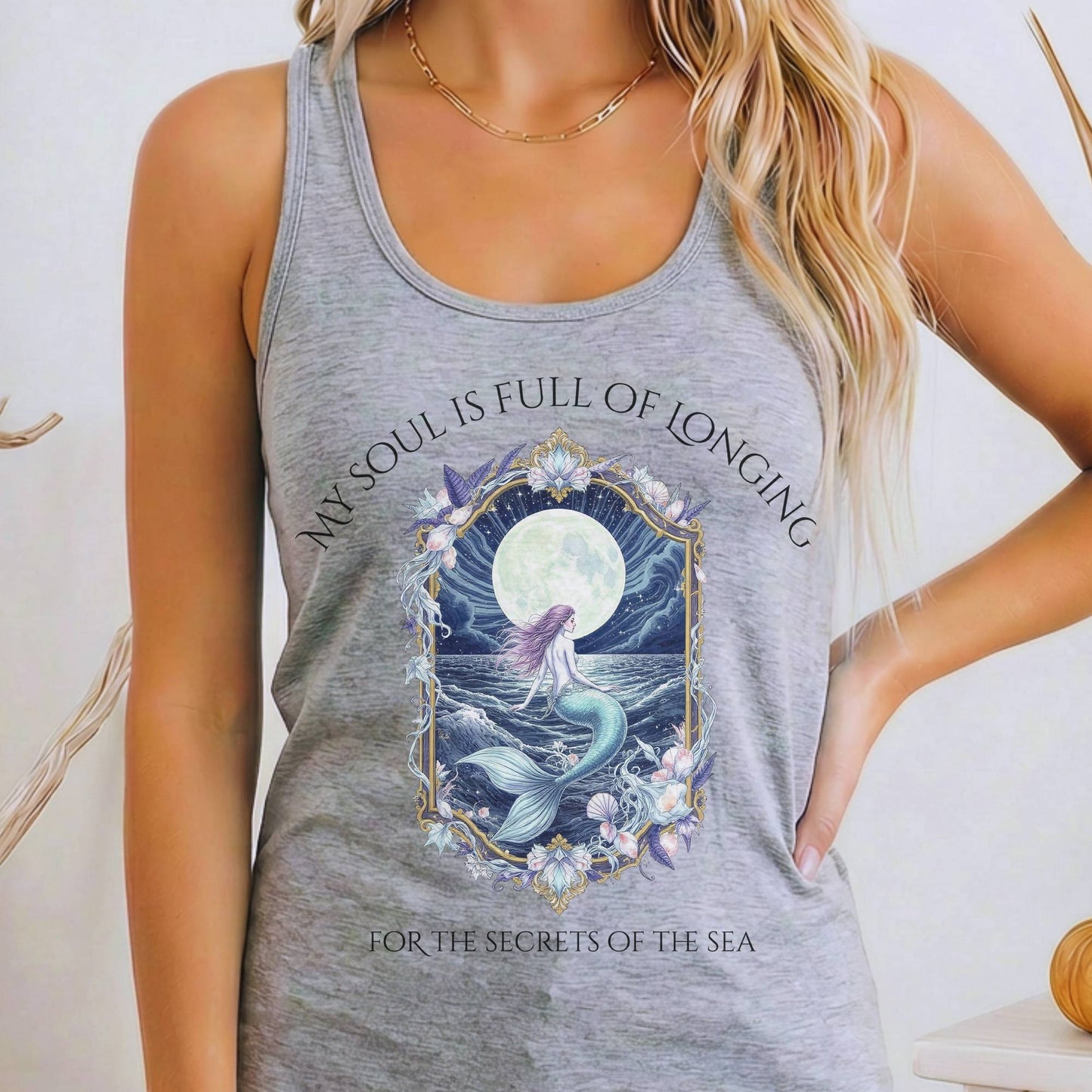 Tank Top Heather Grey / XS Design 269 Tank Top The Mystic Eden