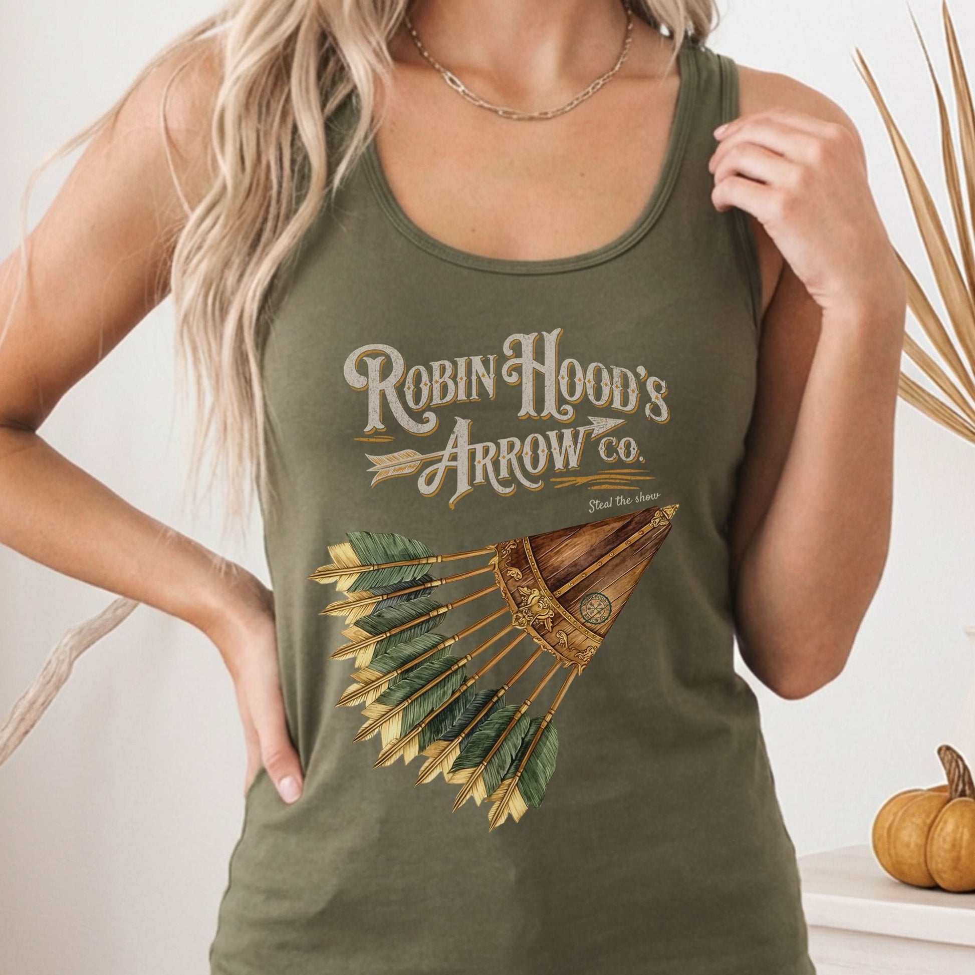 Tank Top Robin Hood's Arrow Co. Women's Racerback Tank Top The Mystic Eden