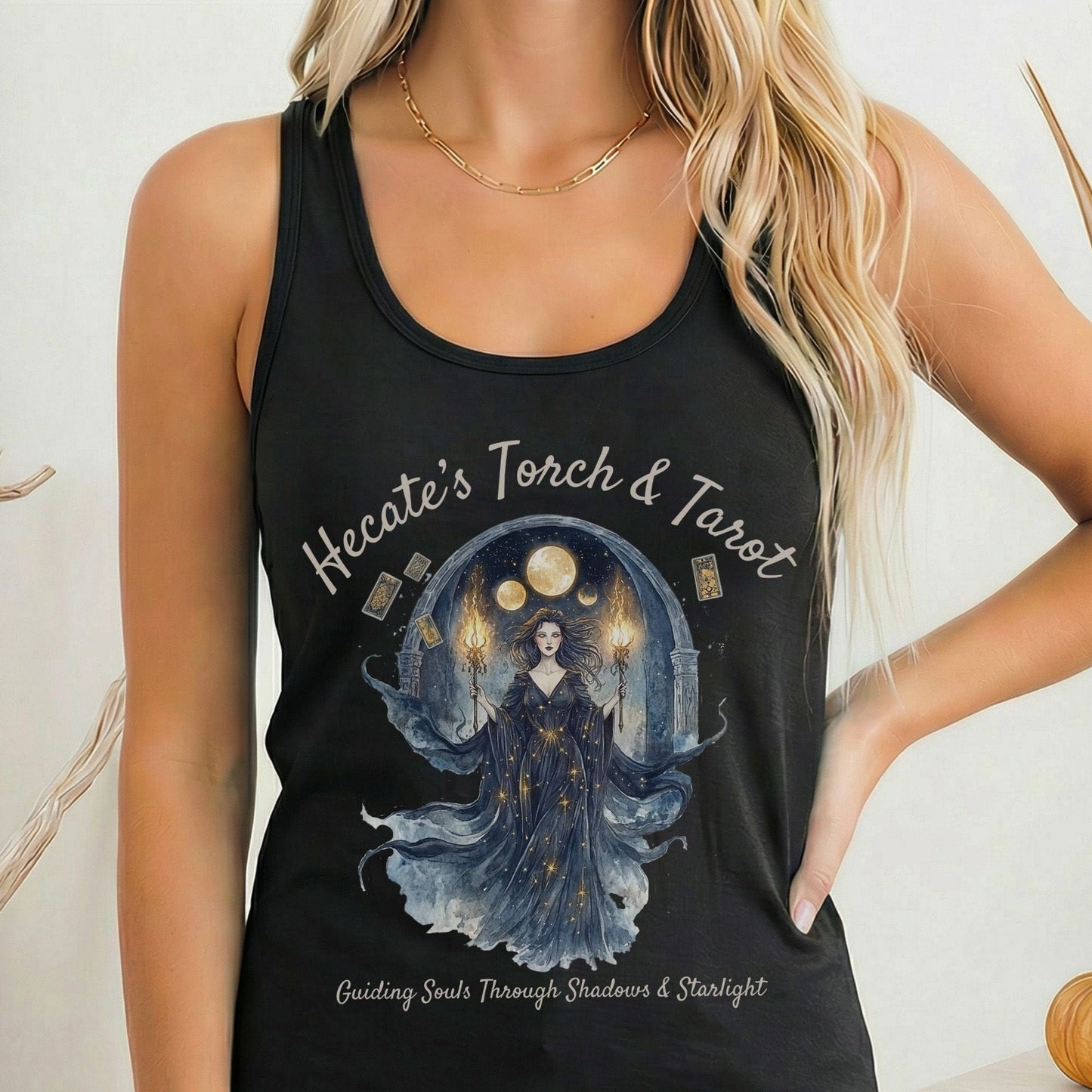 Tank Top Solid Black / XS Design 160 Tank Top The Mystic Eden