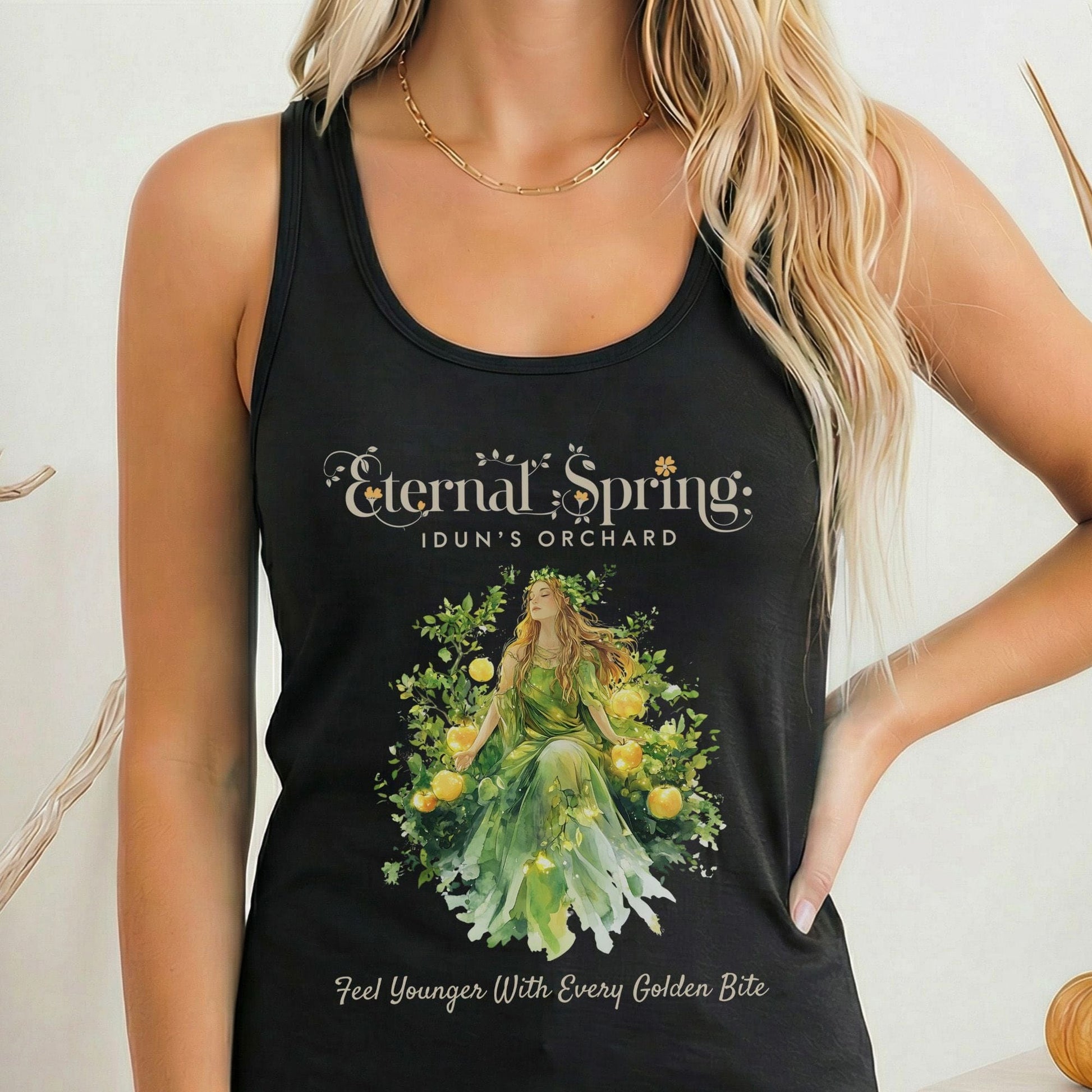 Tank Top Solid Black / XS Design 165 Tank Top The Mystic Eden