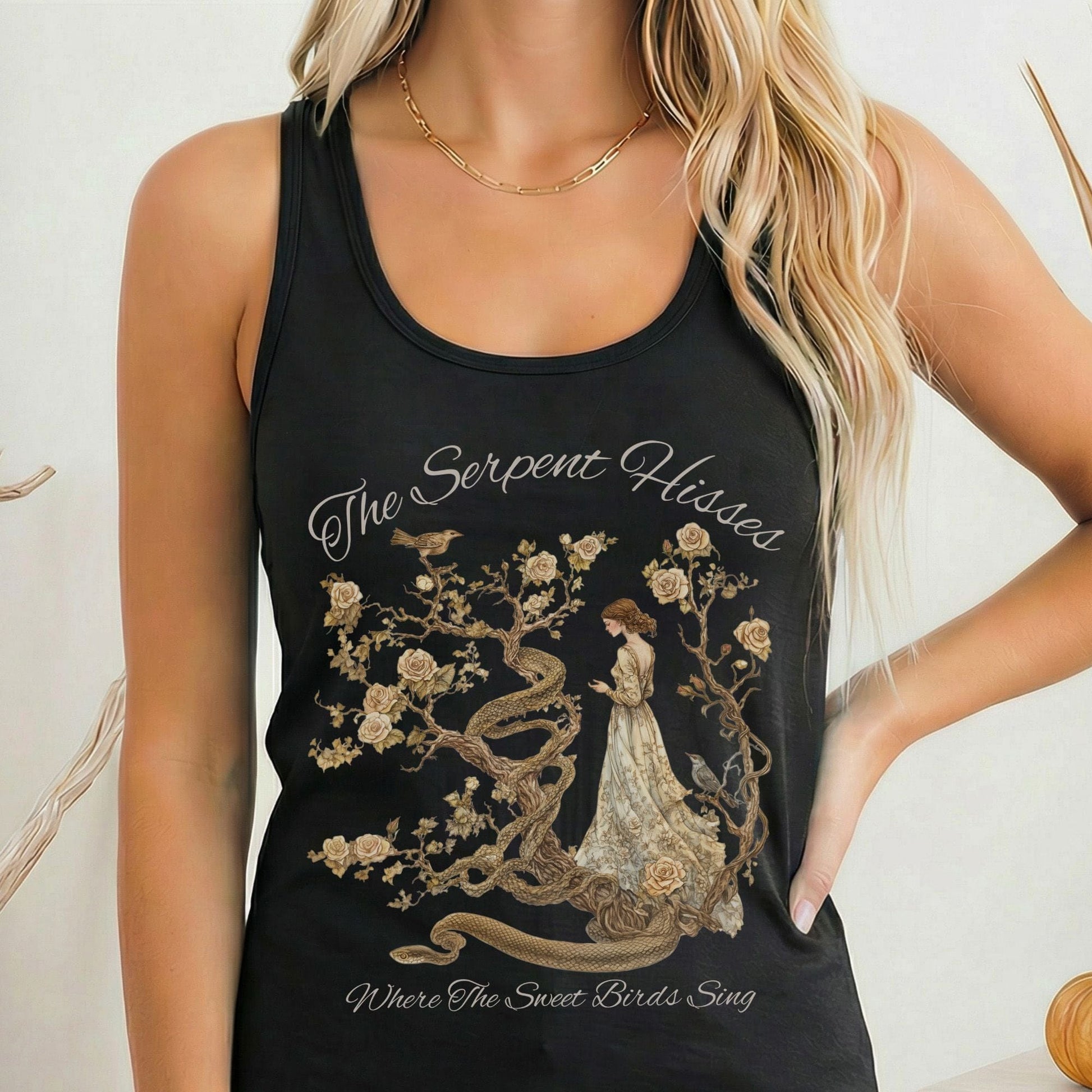 Tank Top Solid Black / XS Design 167 Tank Top The Mystic Eden