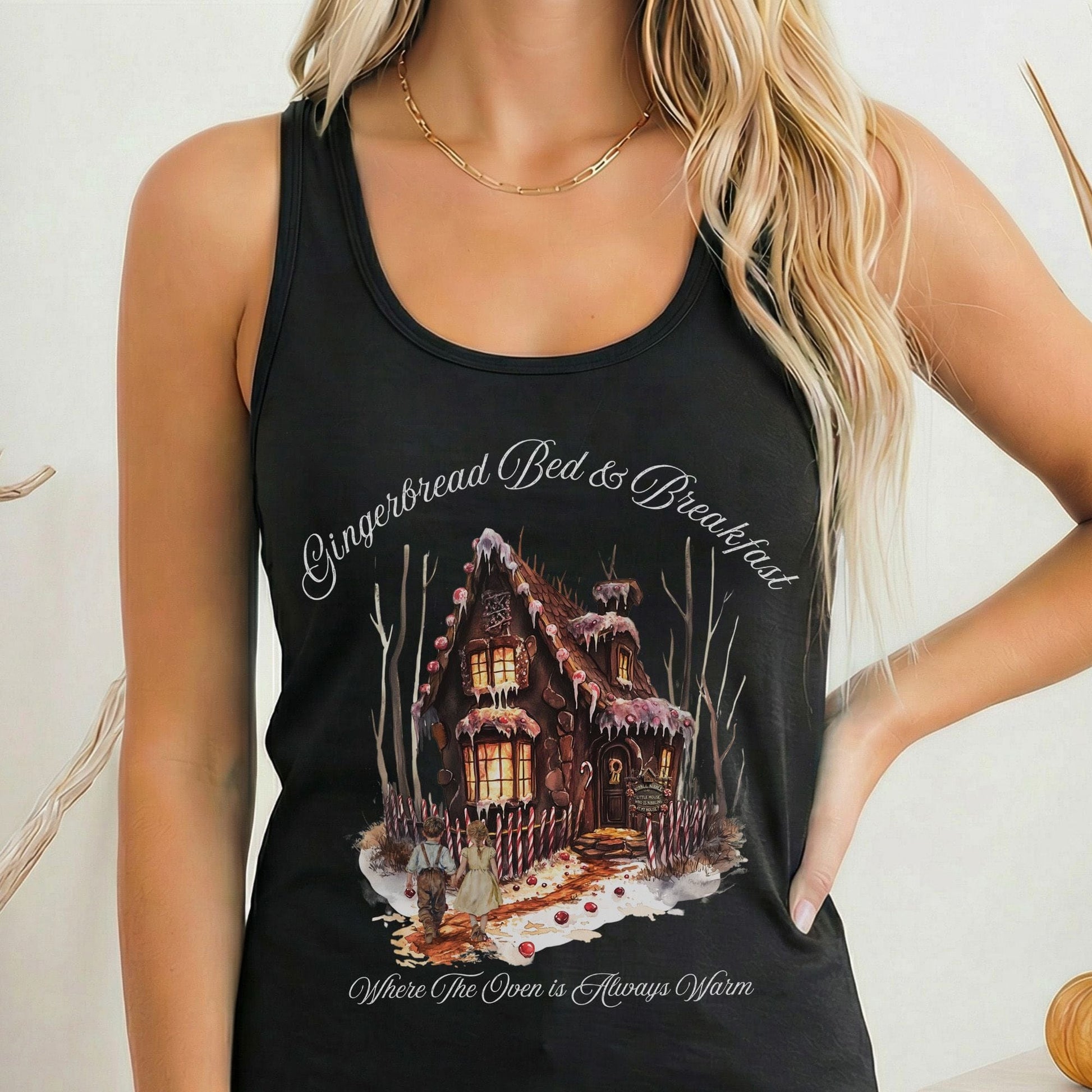 Tank Top Solid Black / XS Design 178 Tank Top The Mystic Eden