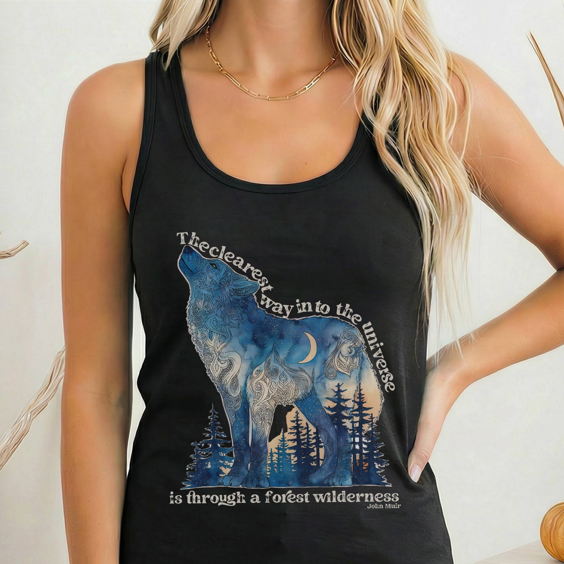 Tank Top Solid Black / XS Design 209 Tank Top The Mystic Eden