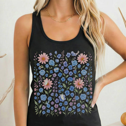 Tank Top Solid Black / XS Design 228 Tank Top The Mystic Eden