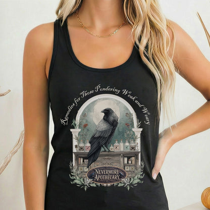 Tank Top Solid Black / XS Design 238 Tank Top The Mystic Eden