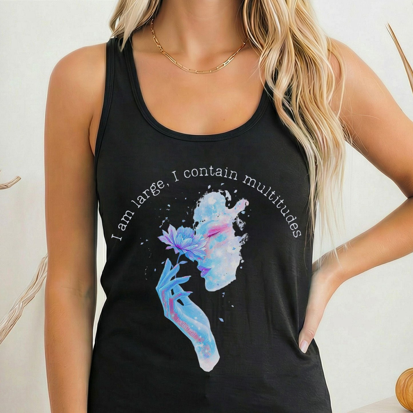Tank Top Solid Black / XS Design 251 Tank Top The Mystic Eden