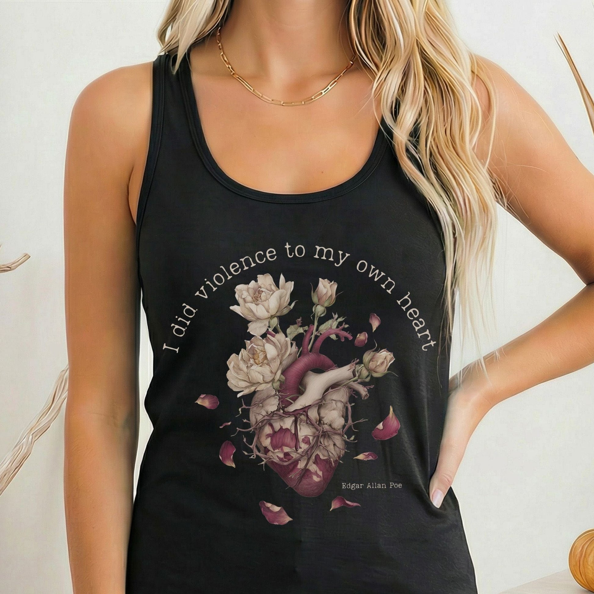 Tank Top Solid Black / XS Design 252 Tank Top The Mystic Eden