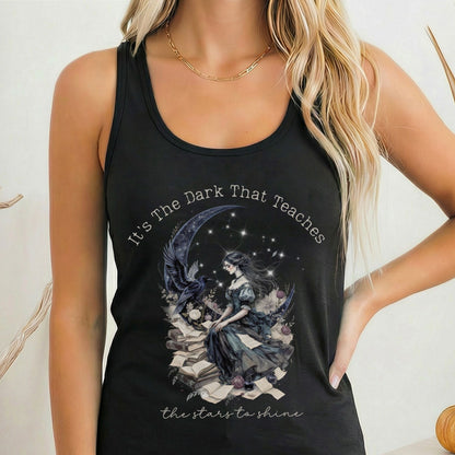 Tank Top Solid Black / XS Design 254 Tank Top The Mystic Eden