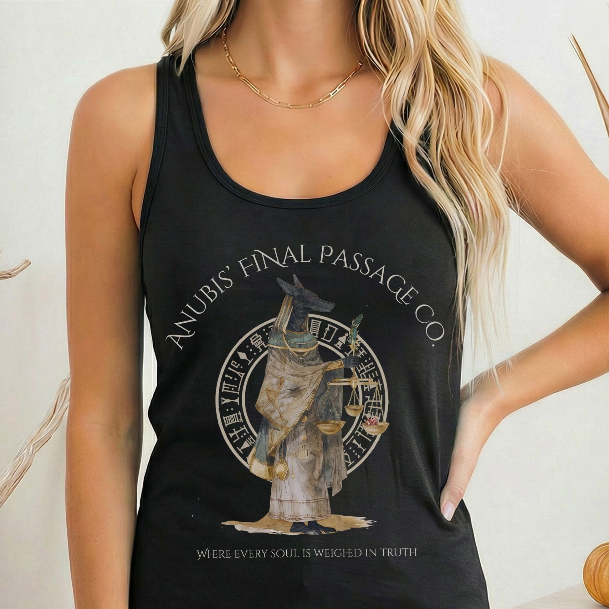 Tank Top Solid Black / XS Design 261 Tank Top The Mystic Eden