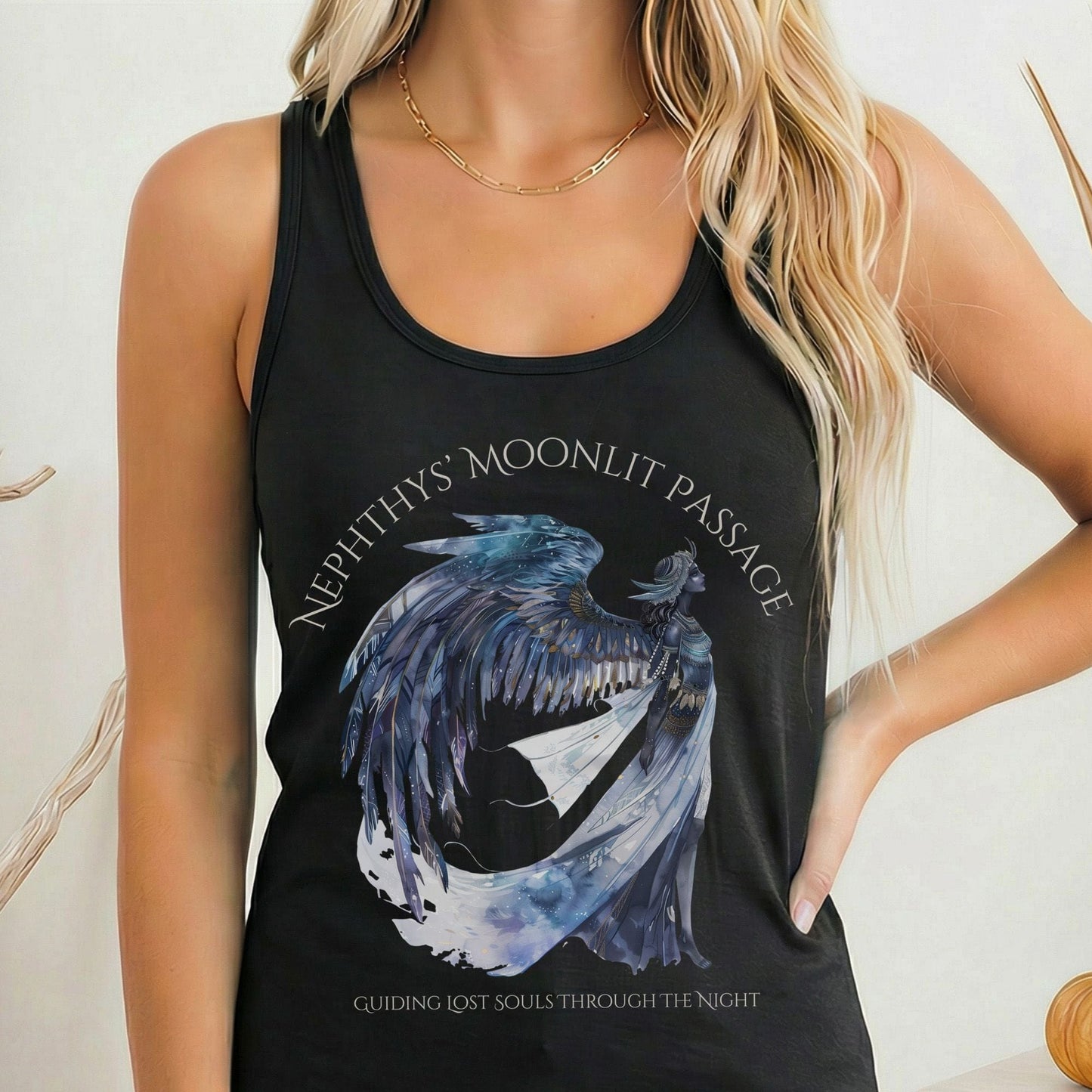 Tank Top Solid Black / XS Design 265 Tank Top The Mystic Eden