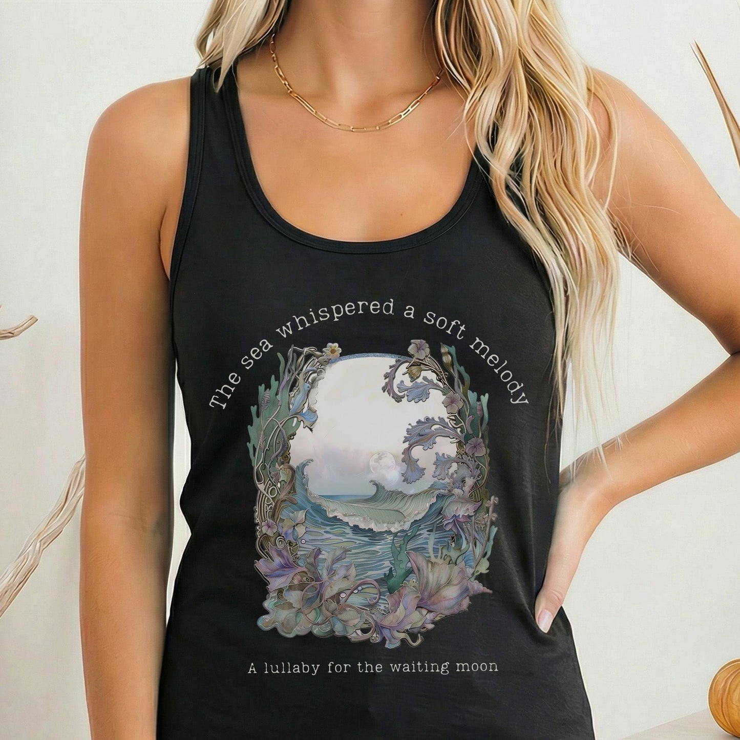 Tank Top Solid Black / XS Design 271 Tank Top The Mystic Eden