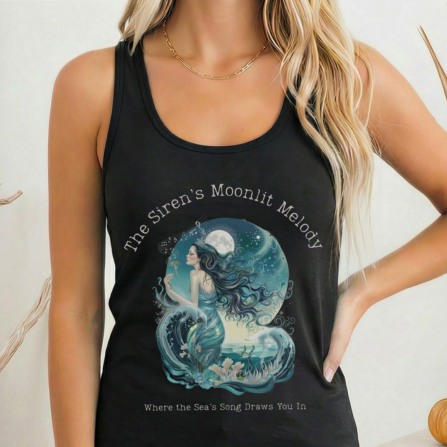 Tank Top Solid Black / XS Design 272 Tank Top The Mystic Eden
