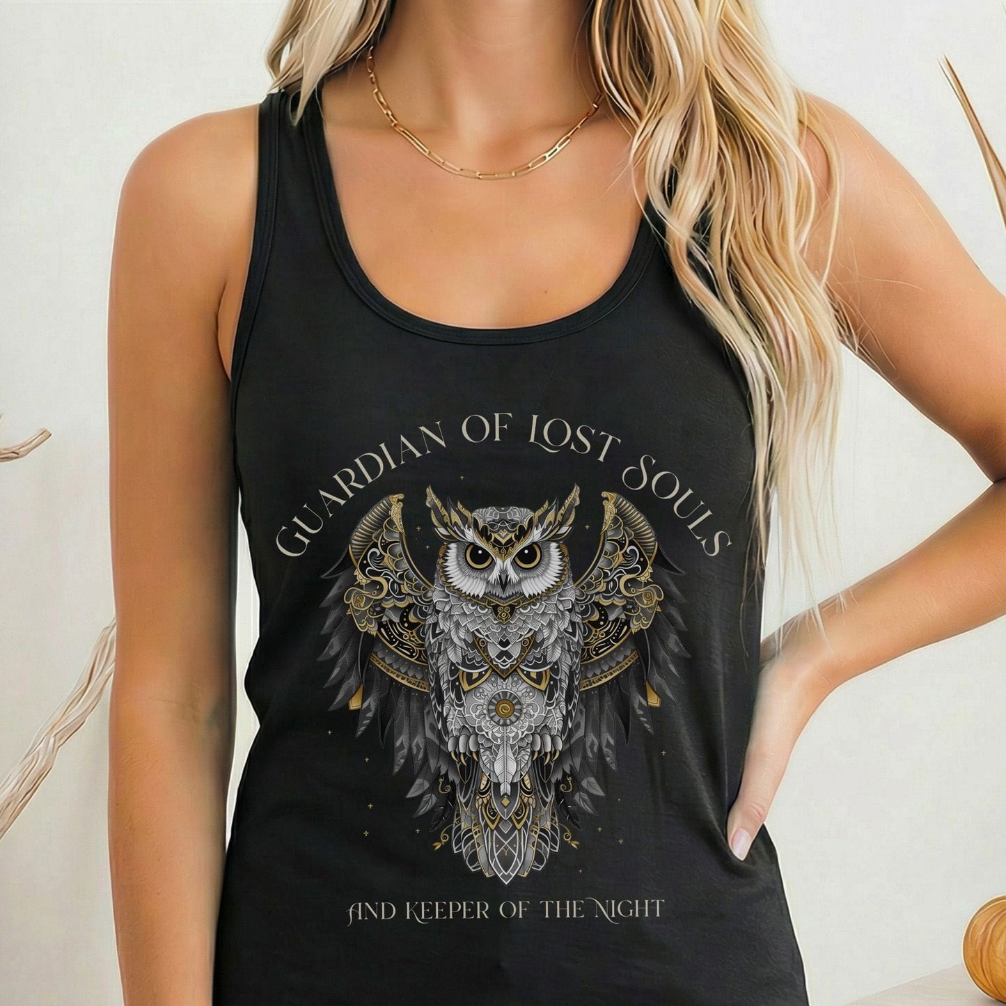 Tank Top Solid Black / XS Design 280 Tank Top The Mystic Eden