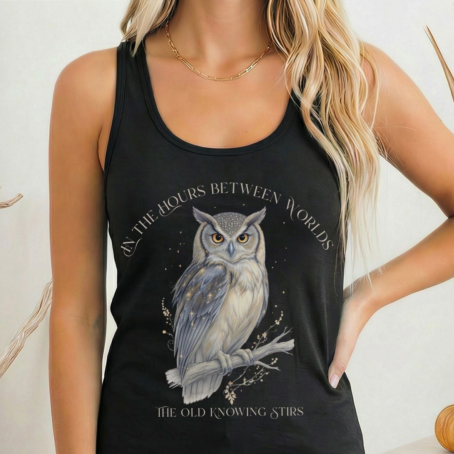 Tank Top Solid Black / XS Design 281 Tank Top The Mystic Eden