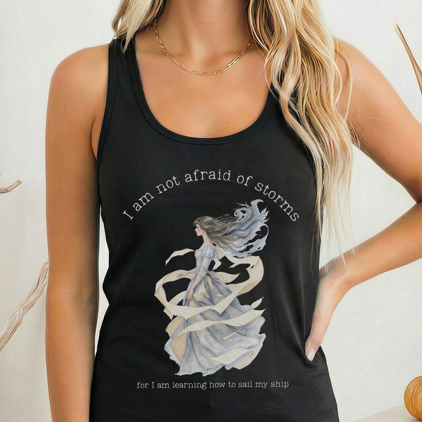Tank Top Solid Black / XS Design 285 Tank Top The Mystic Eden