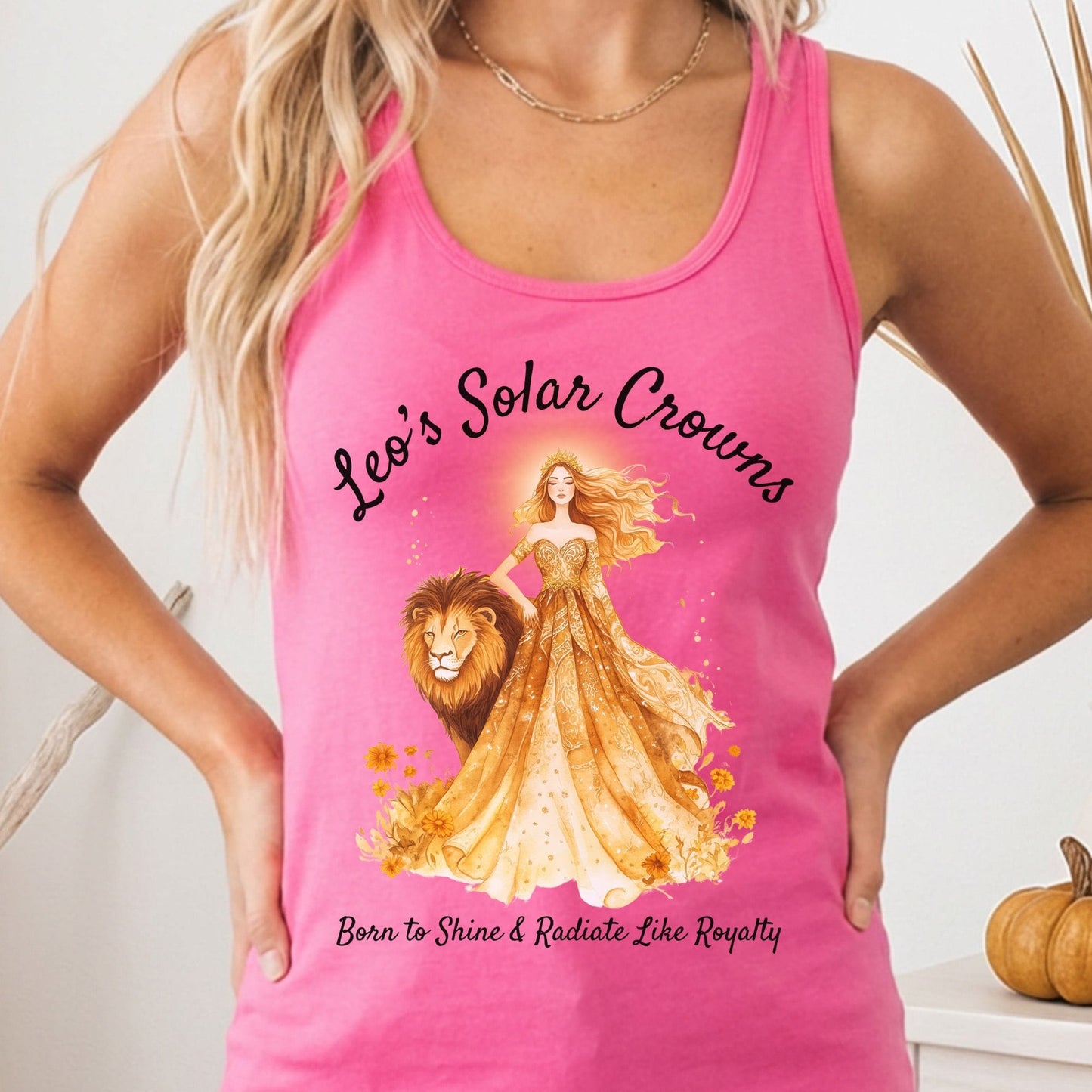 Tank Top Solid Hot Pink / XS Design 154 Tank Top The Mystic Eden