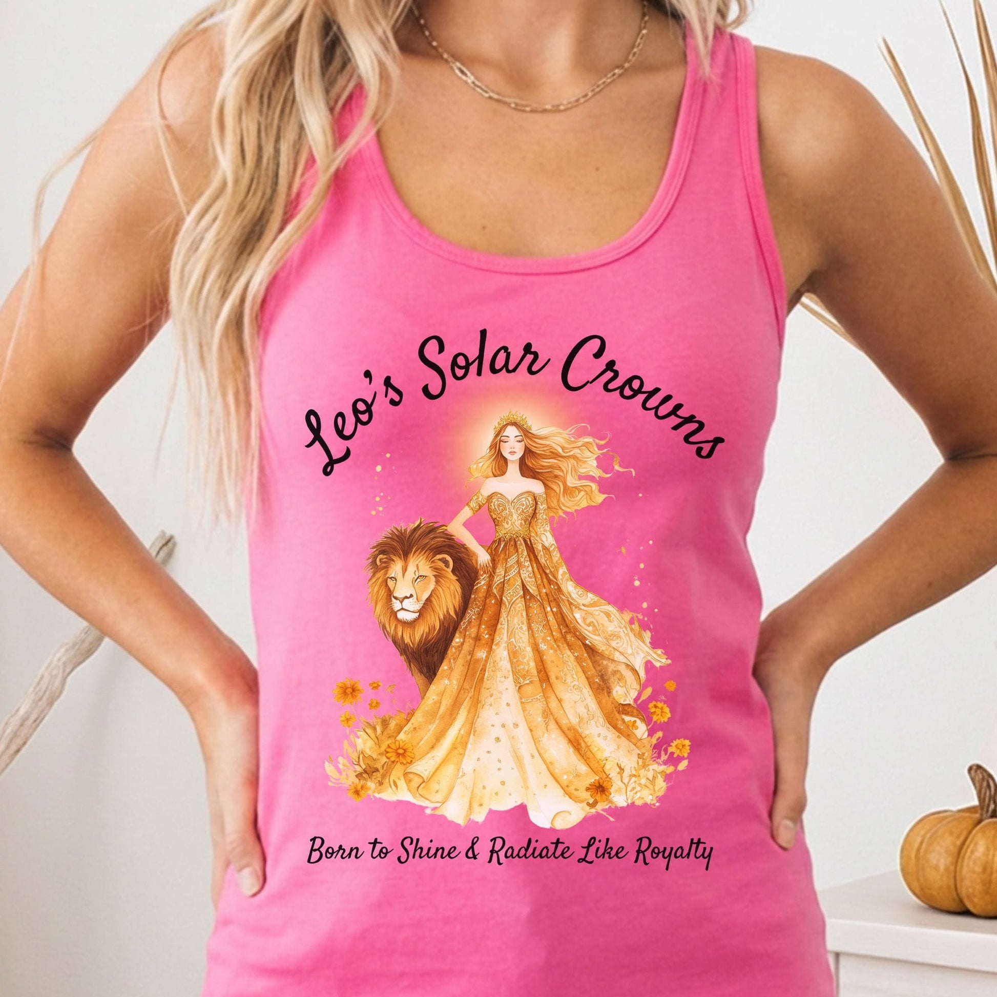 Tank Top Solid Hot Pink / XS Design 154 Tank Top The Mystic Eden