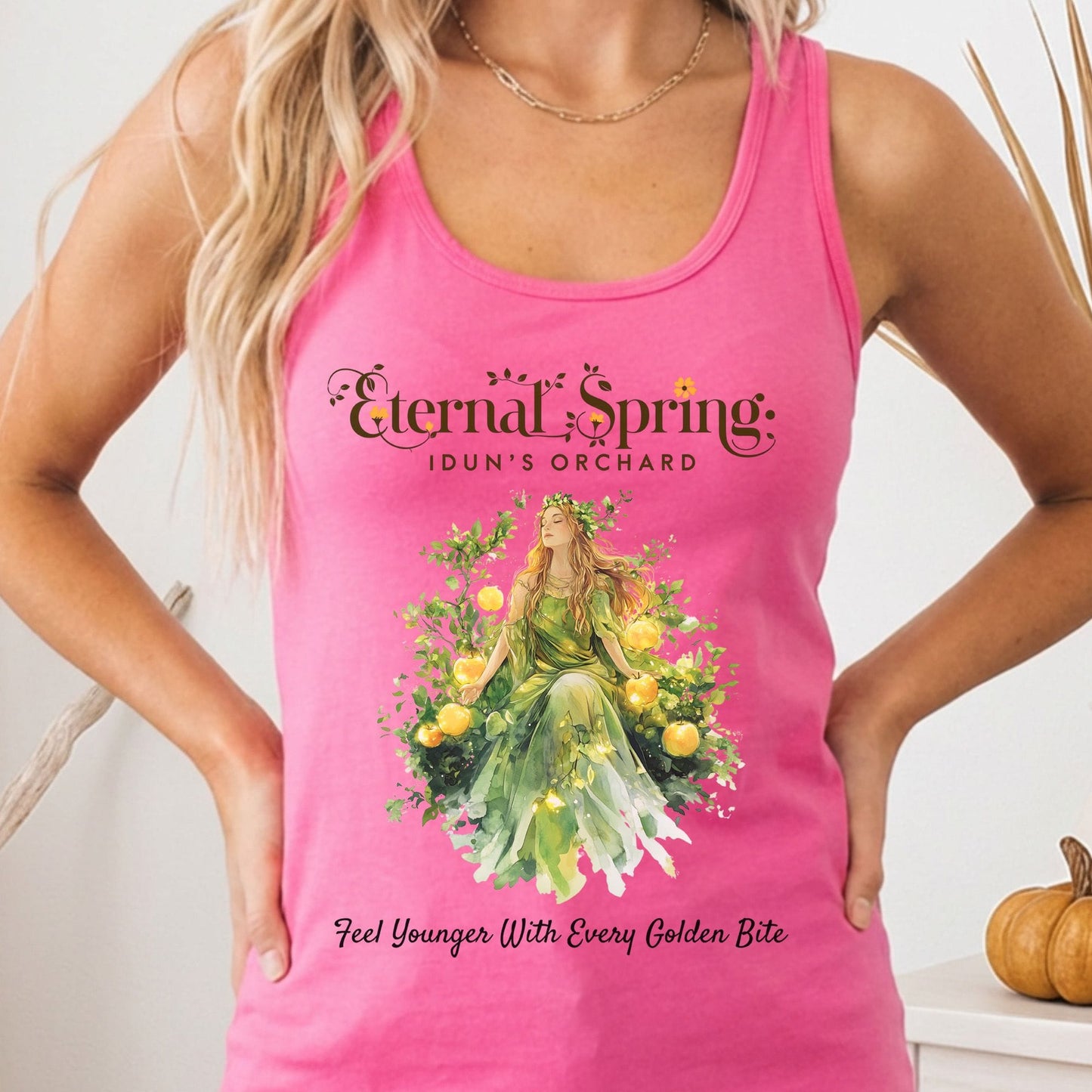 Tank Top Solid Hot Pink / XS Design 165 Tank Top The Mystic Eden