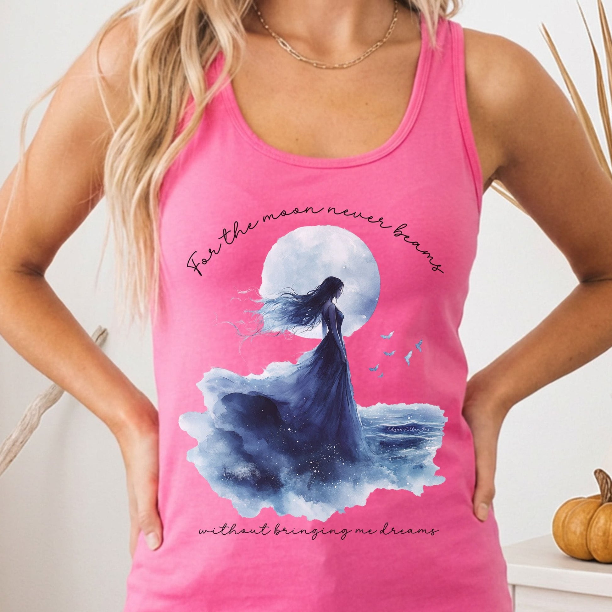 Tank Top Solid Hot Pink / XS Design 173 Tank Top The Mystic Eden