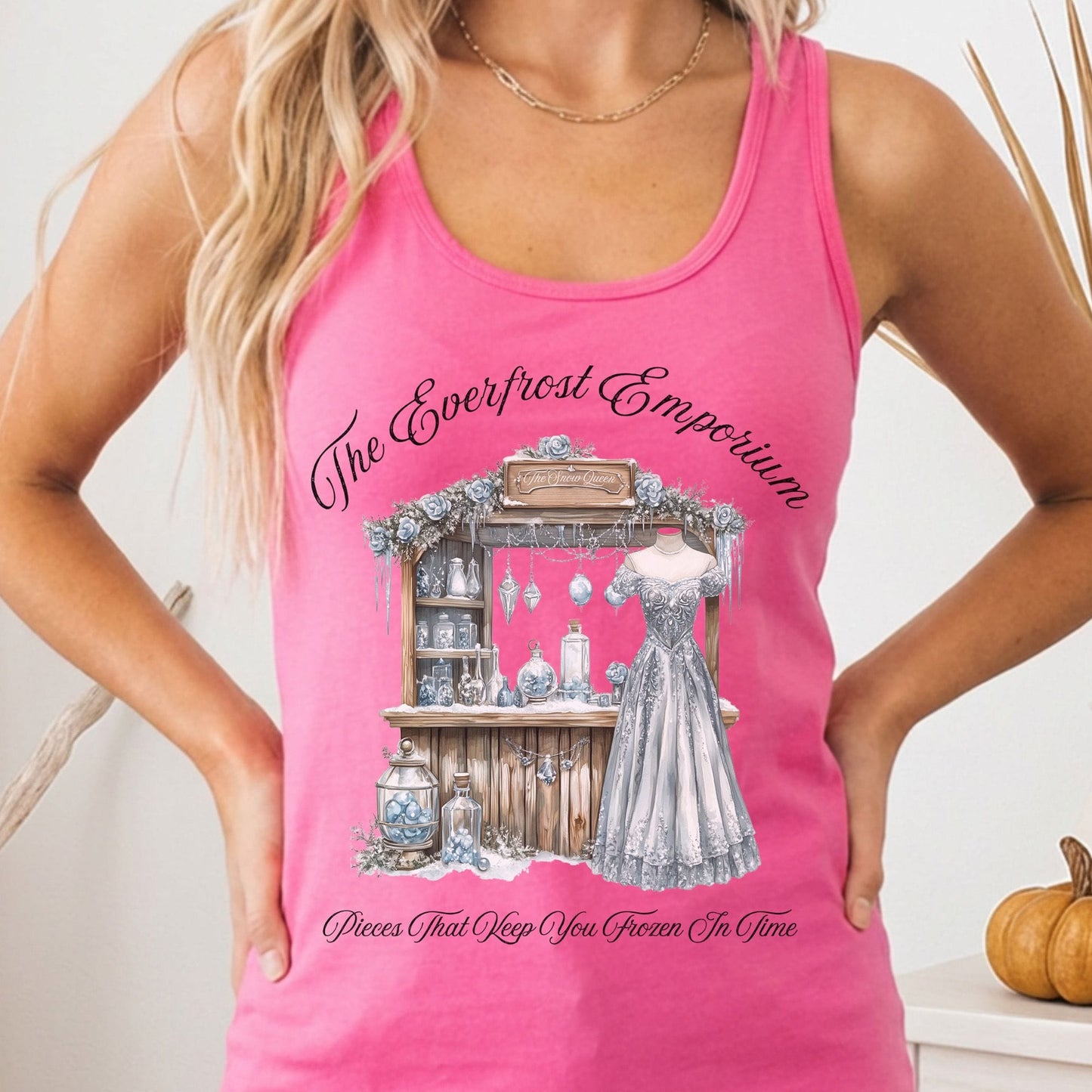 Tank Top Solid Hot Pink / XS Design 176 Tank Top The Mystic Eden