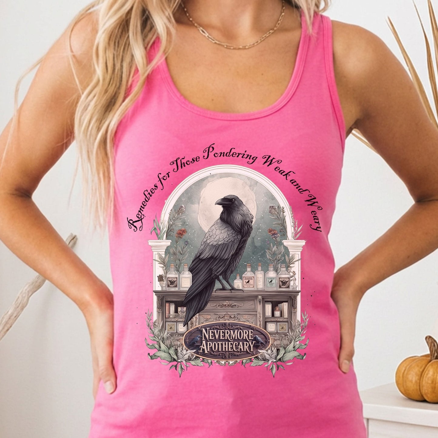 Tank Top Solid Hot Pink / XS Design 238 Tank Top The Mystic Eden