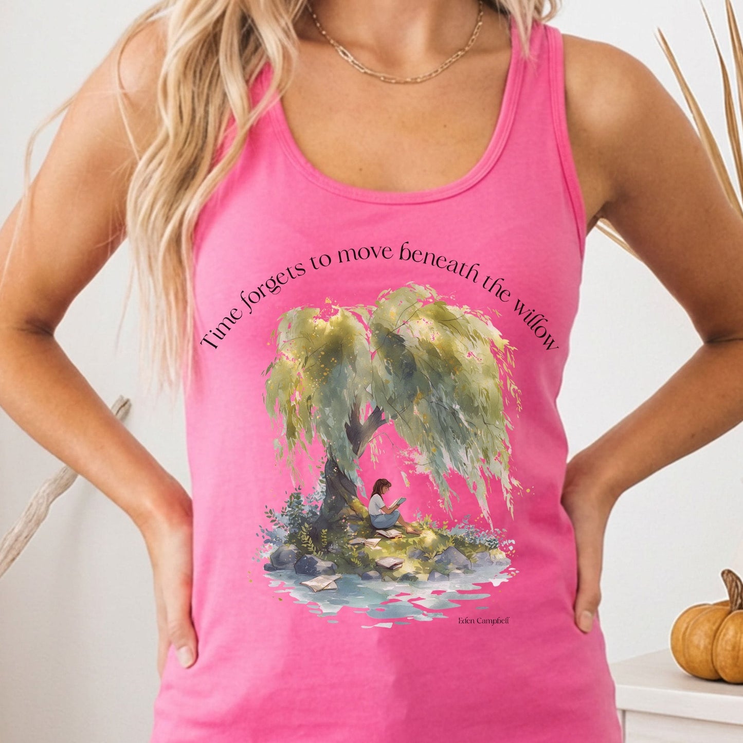 Tank Top Solid Hot Pink / XS Design 244 Tank Top The Mystic Eden
