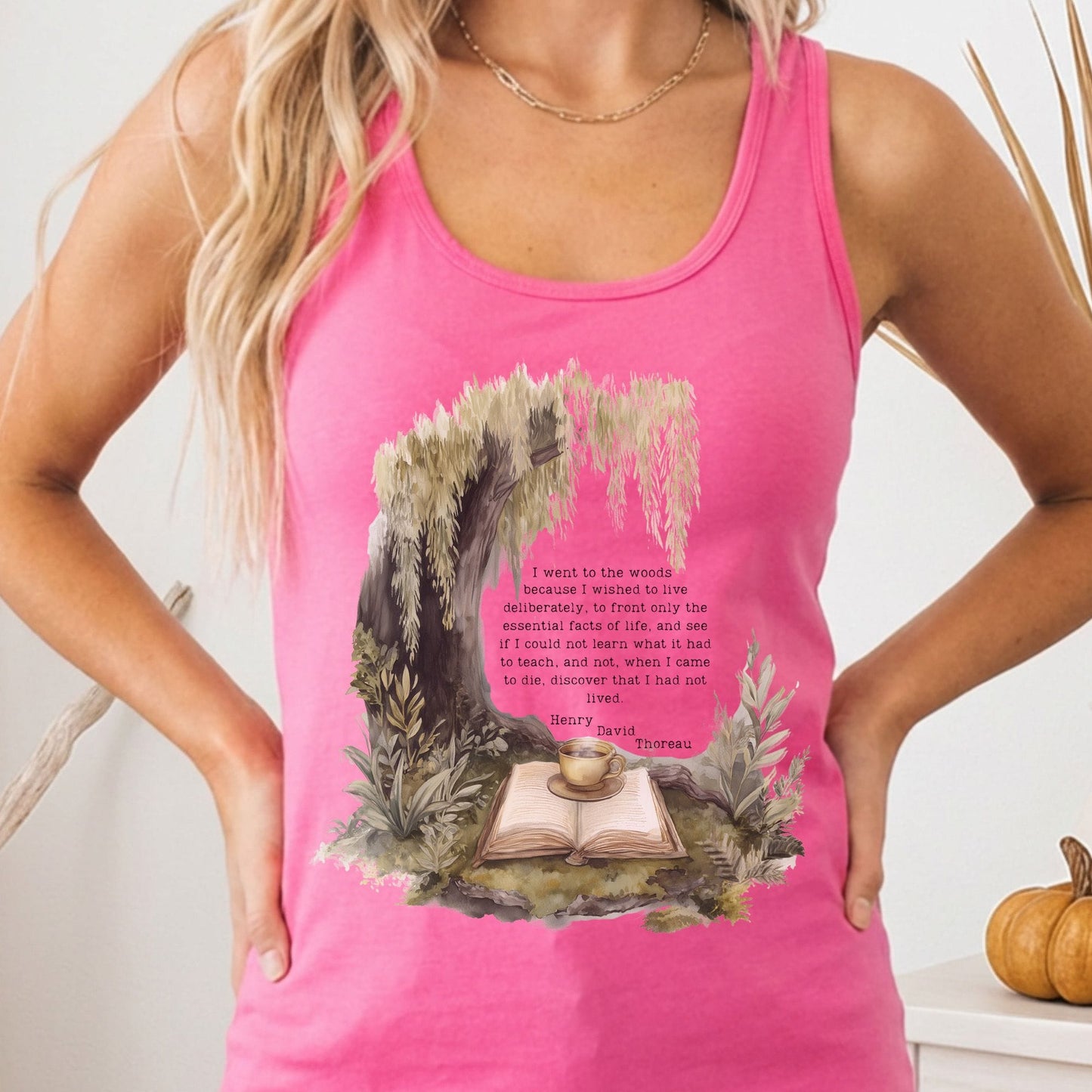 Tank Top Solid Hot Pink / XS Design 245 Tank Top The Mystic Eden