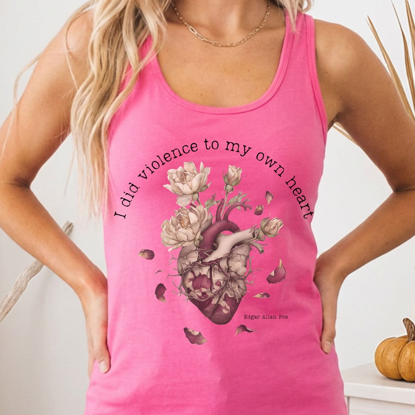 Tank Top Solid Hot Pink / XS Design 252 Tank Top The Mystic Eden
