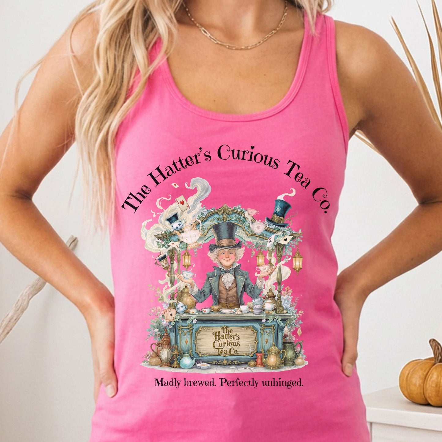 Tank Top Solid Hot Pink / XS Design 260 Tank Top The Mystic Eden