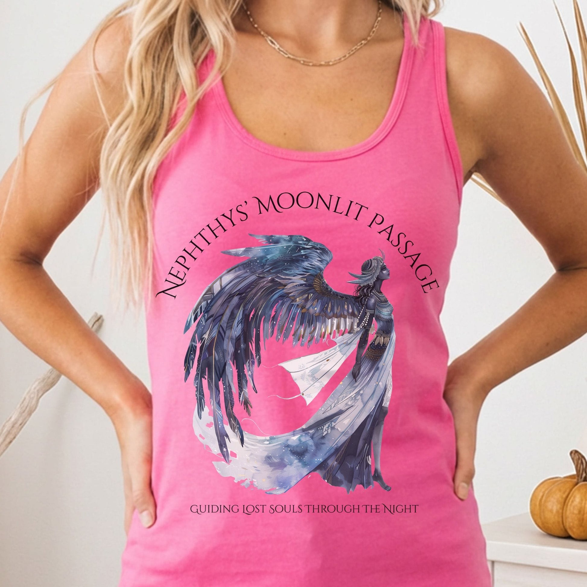 Tank Top Solid Hot Pink / XS Design 265 Tank Top The Mystic Eden
