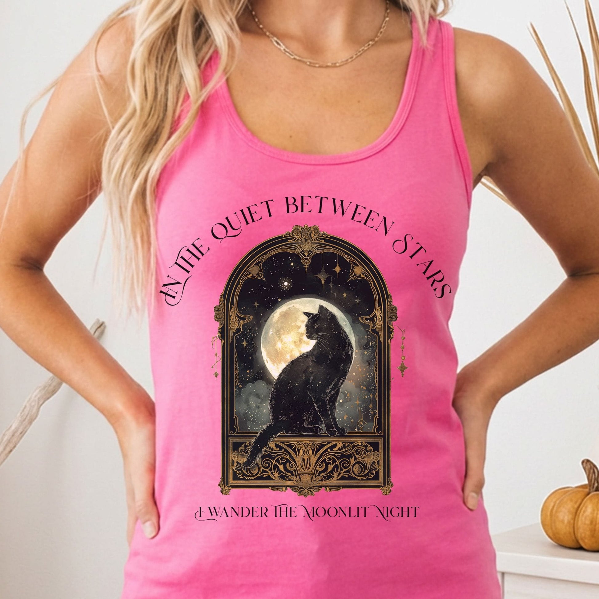 Tank Top Solid Hot Pink / XS Design 279 Tank Top The Mystic Eden