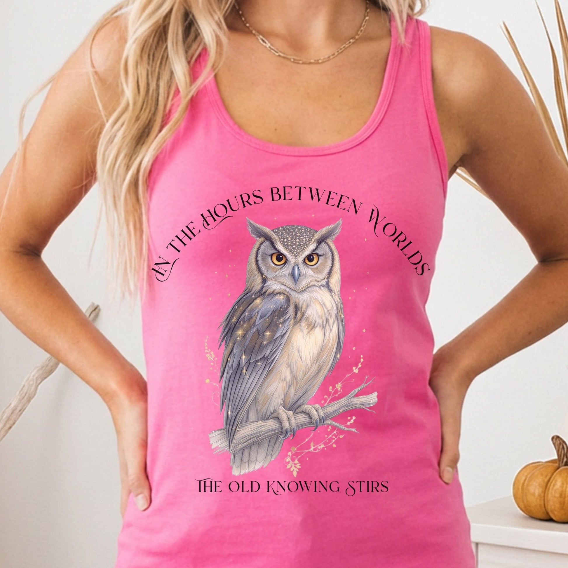 Tank Top Solid Hot Pink / XS Design 281 Tank Top The Mystic Eden