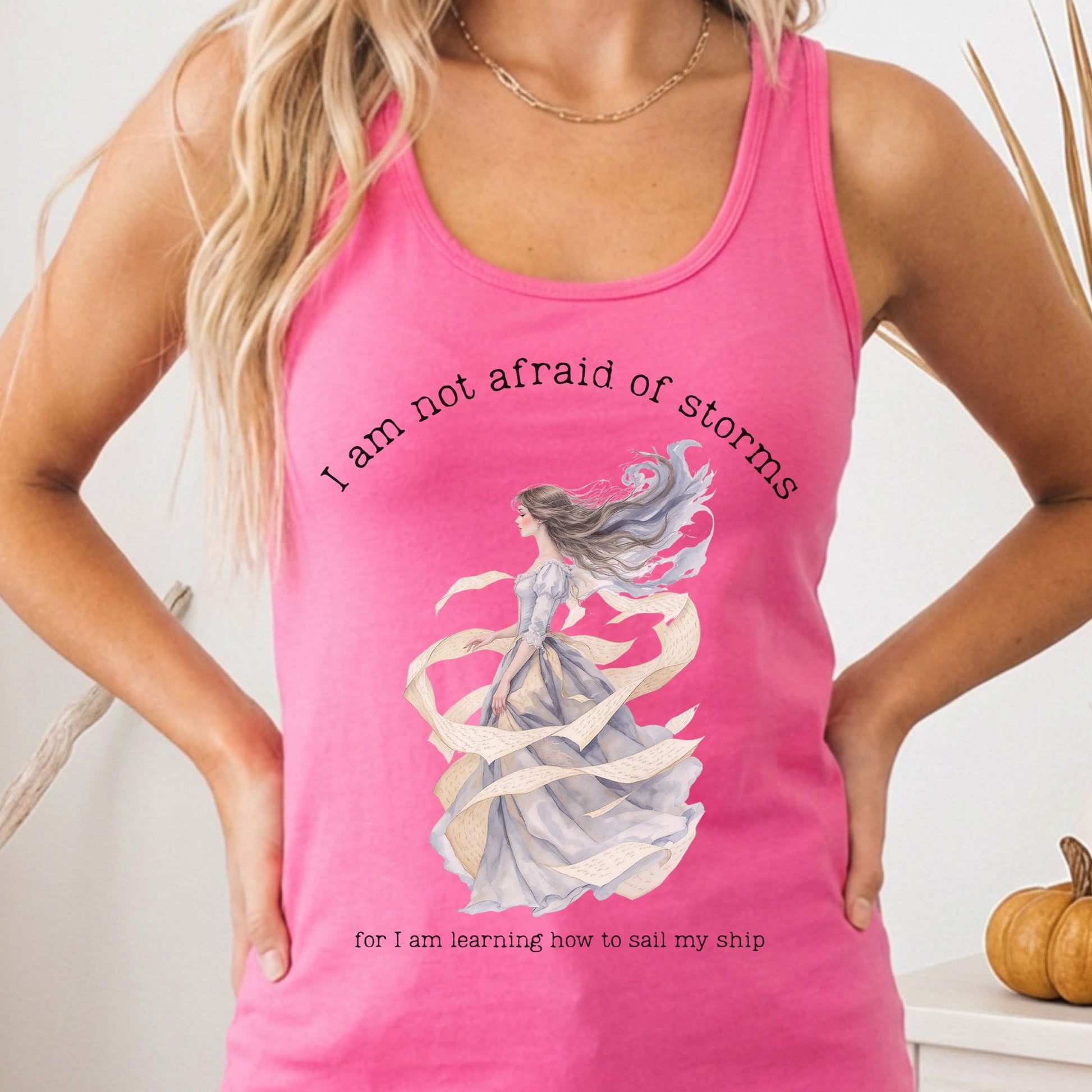 Tank Top Solid Hot Pink / XS Design 285 Tank Top The Mystic Eden