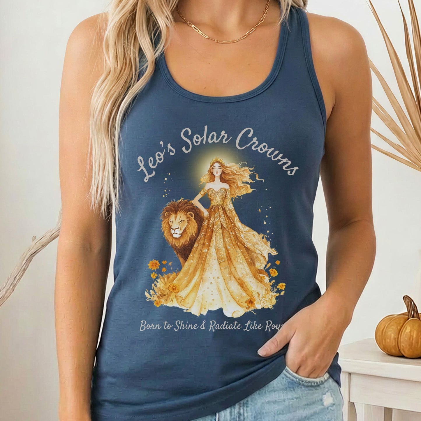 Tank Top Solid Indigo / XS Design 154 Tank Top The Mystic Eden