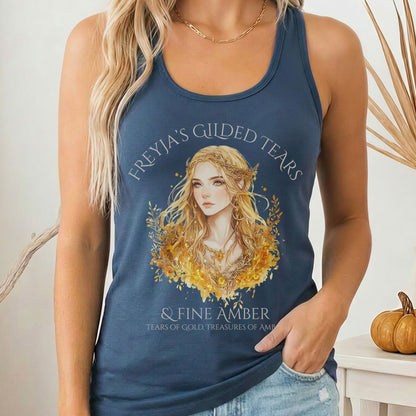 Tank Top Solid Indigo / XS Design 161 Tank Top The Mystic Eden