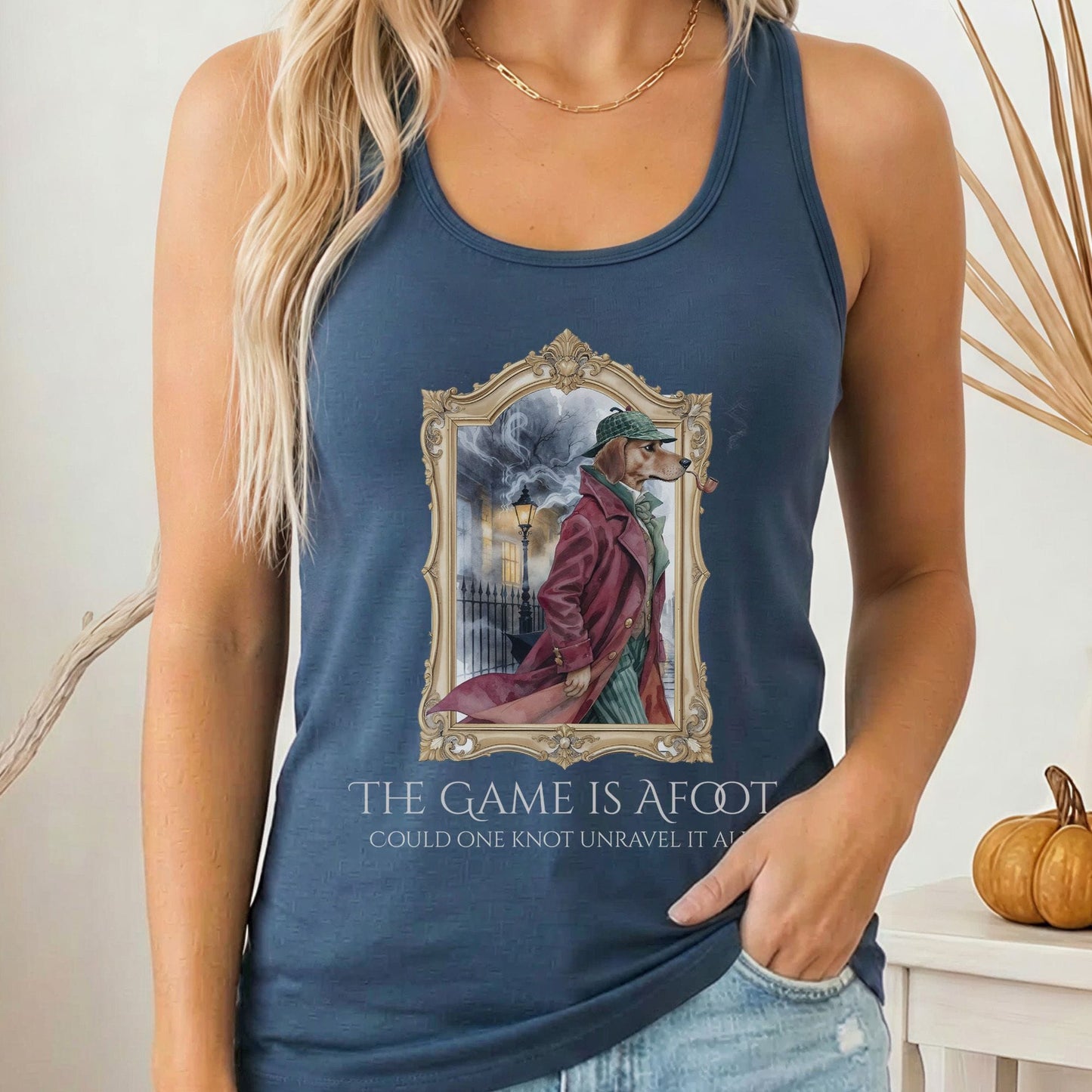 Tank Top Solid Indigo / XS Design 243 Tank Top The Mystic Eden