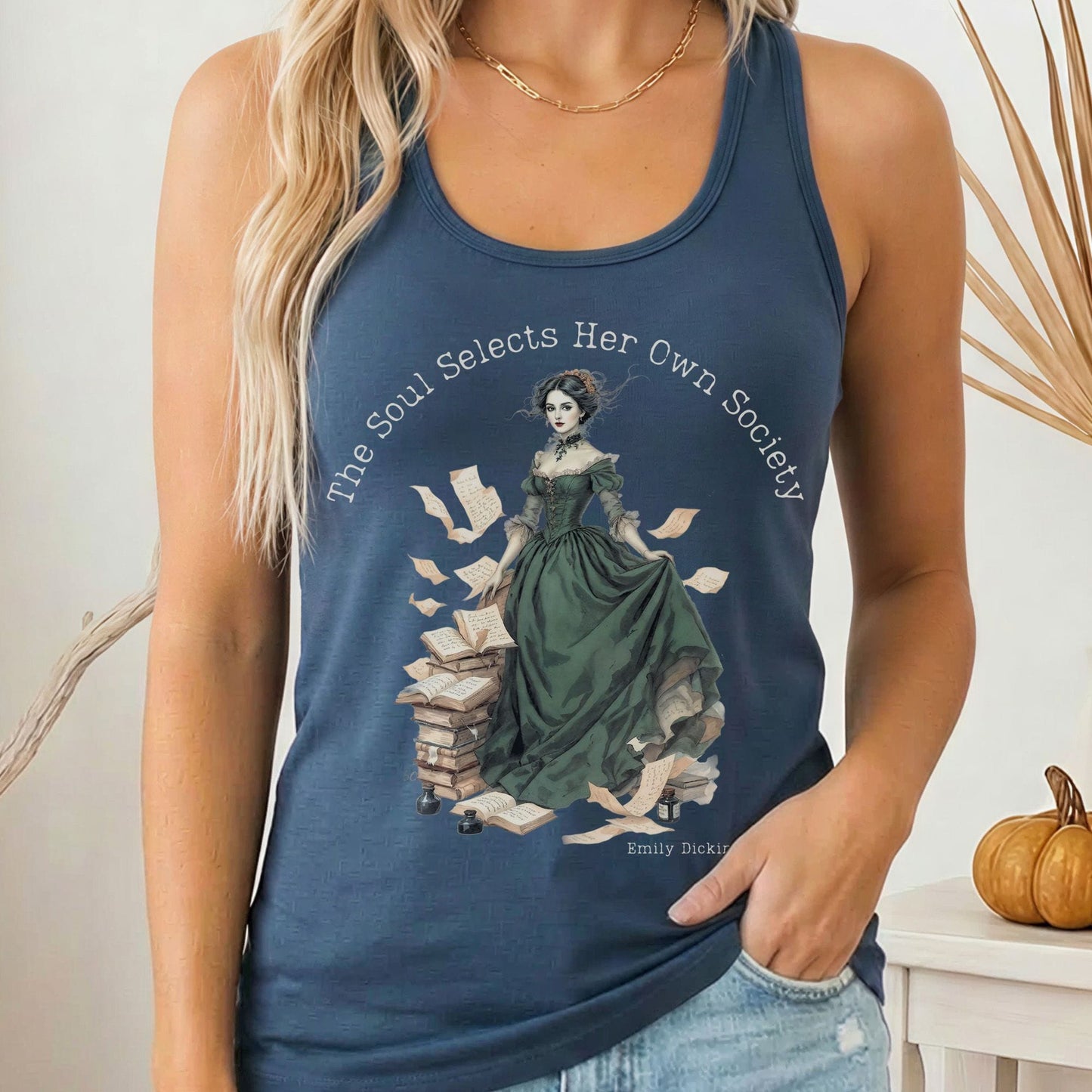 Tank Top Solid Indigo / XS Design 253 Tank Top The Mystic Eden