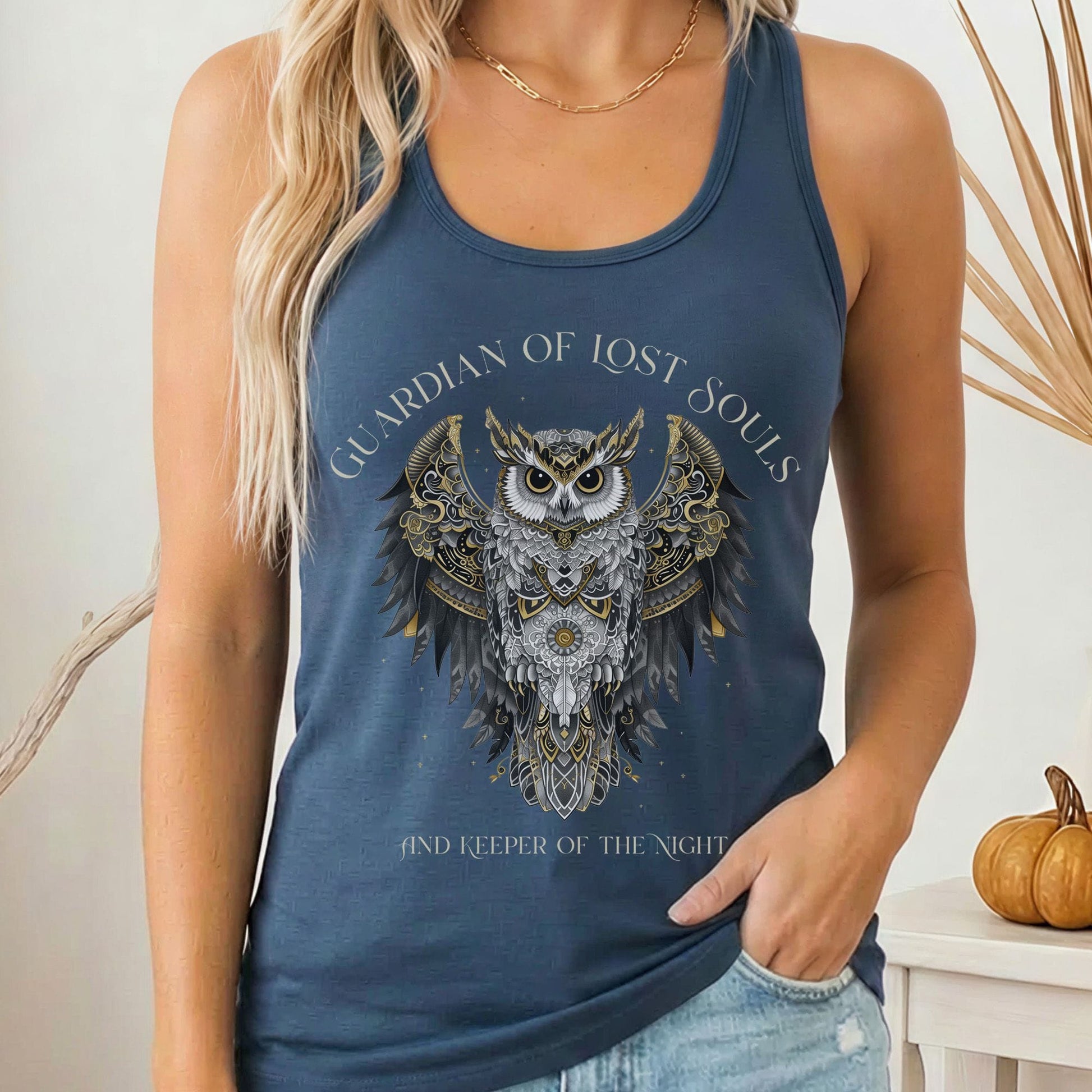 Tank Top Solid Indigo / XS Design 280 Tank Top The Mystic Eden